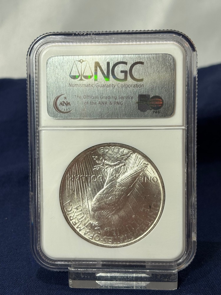1924 Peace Dollar $1 NGC MS63