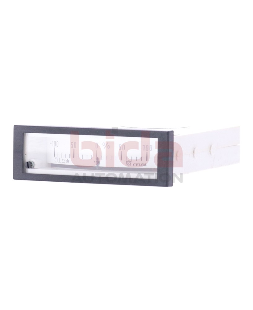 Celsa -100-0-100V pressure gauge
