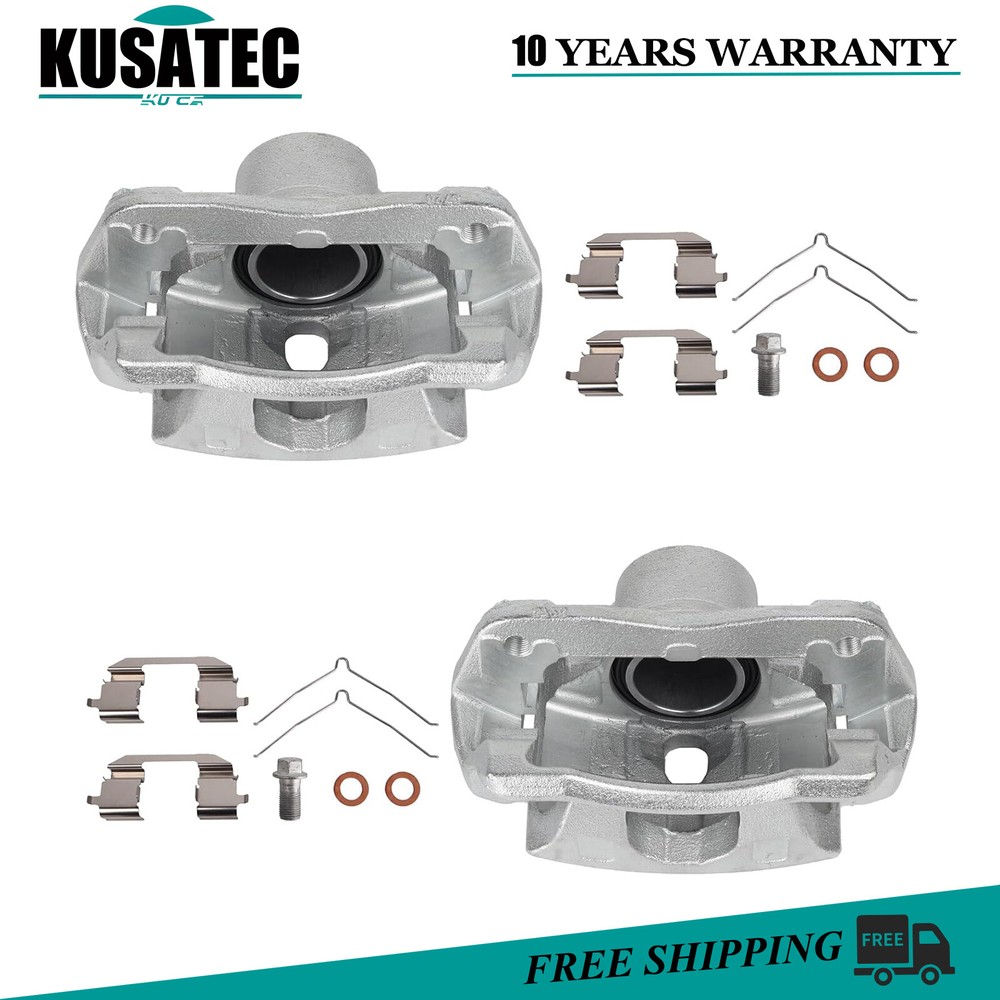 Pair Front Disc Brake Caliper For Honda 2002-2004 CR-V 2003-2011 Element