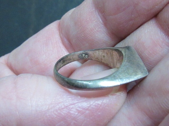 southwestern lapis sterling ring