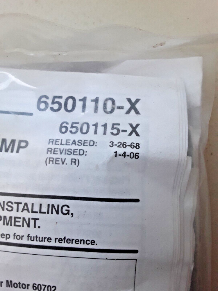 ARO - KIT, TRANSFER PUMP P/N 637029