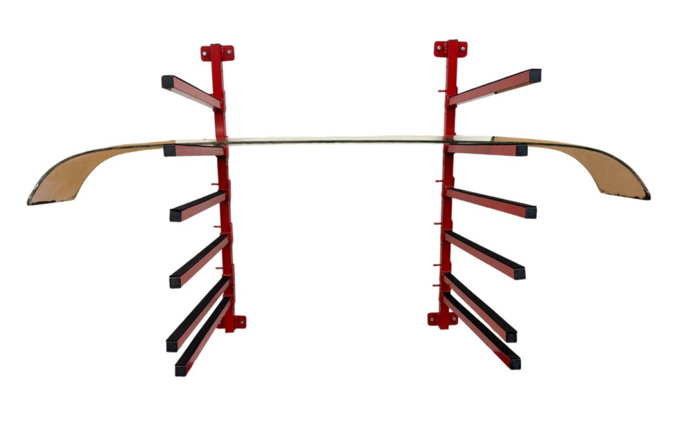 Adjustable Wall Mount Glass Windshield Storage Rack