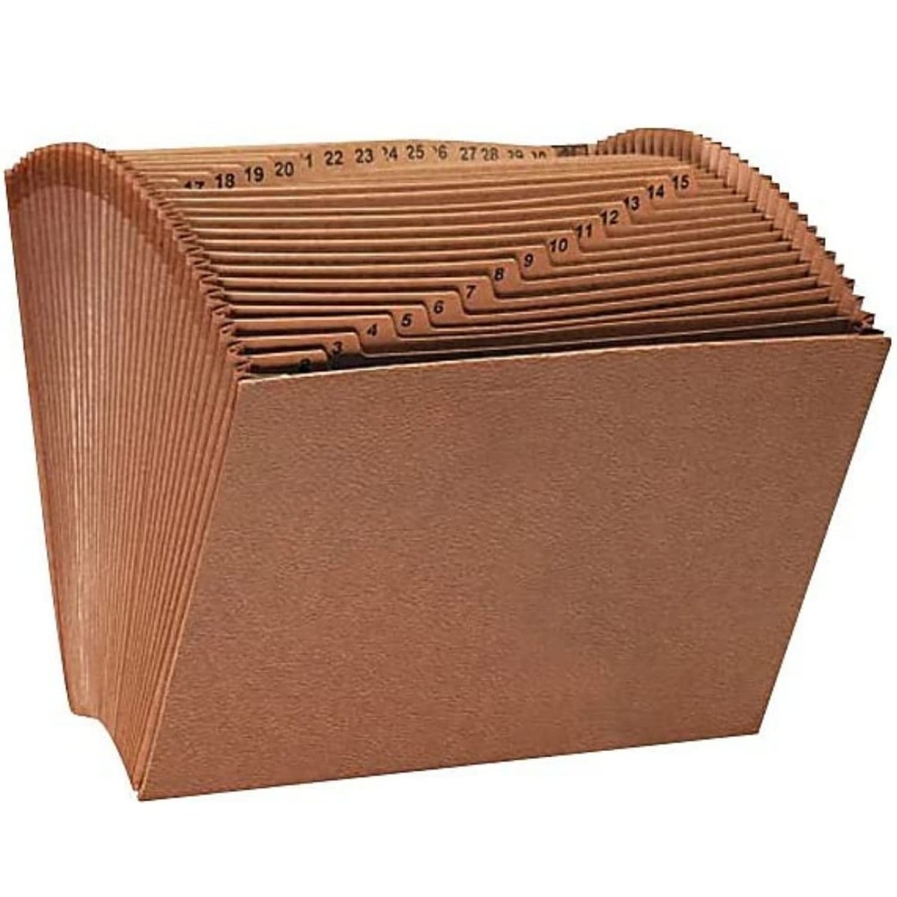 Expanding File Folder Accordion Organizer 31 Sections Letter Size Document