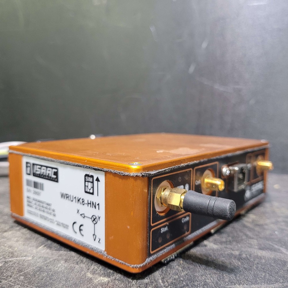 ISAAC Instruments on board - WRU1K8-HN1
