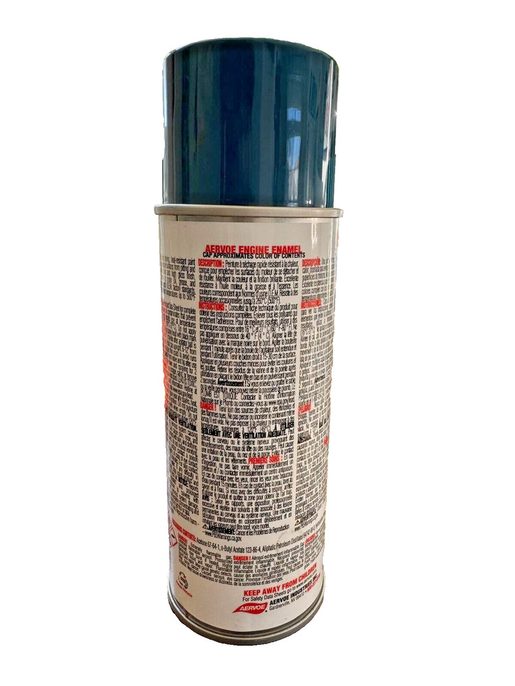 Engine Paint Blue Chevrolet 12 Oz 6-Pack Includes 3 Gloves