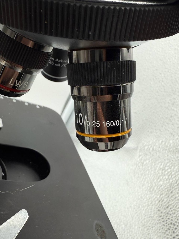 Omega Binocular Compound Microscope Tested & Working Labomed Lenses Carry Bag