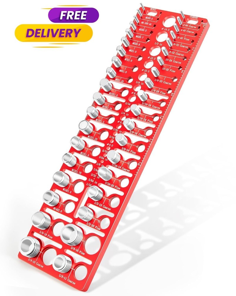 57 Nut and Bolt Thread  Checker   Thread Checker Standard and Metric