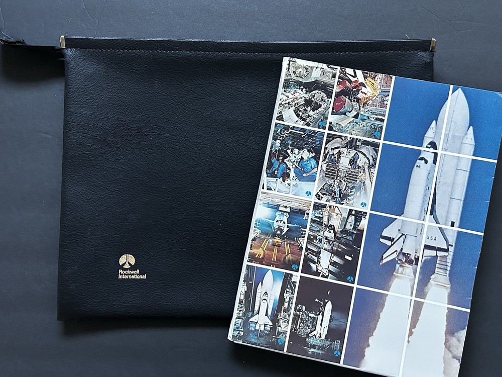 1979-1981 NASA Rockwell Early Space Shuttle Orbiter Program Portfolio lot