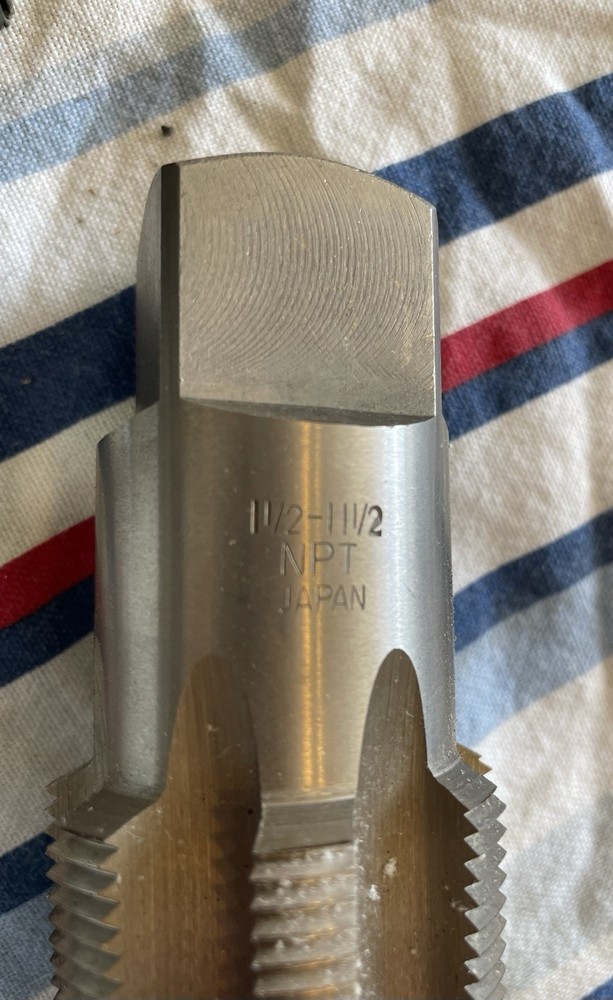 Interstate 1-1/2-11-1/2 NPT Carbon Pipe Tap