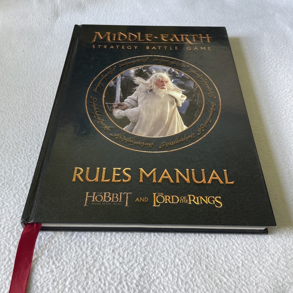 Games Workshop Middle-earth Strategy Battle Game Rules Manual