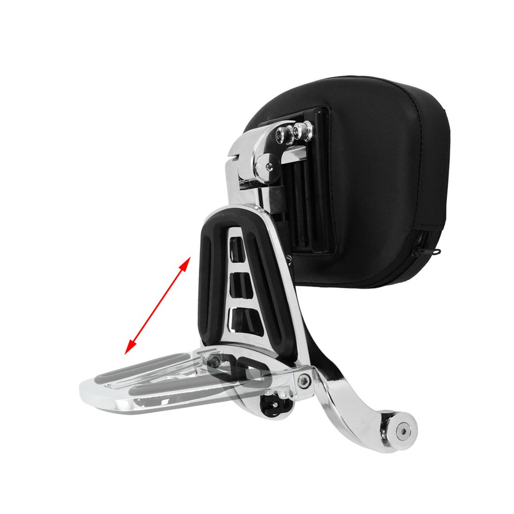 Multi Purpose Driver Passenger Backrest Rack Fit For Harley Road Glide 2014-2020