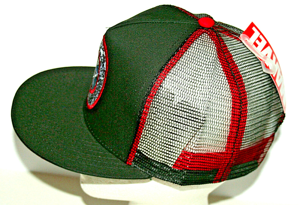 Marvel Comics Captain America Logo Mesh Baseball Cap Hat New Tags Snapback OSFM
