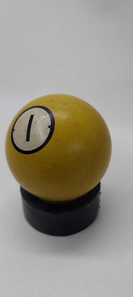 Vintage Billiard Pool Ball  # 1