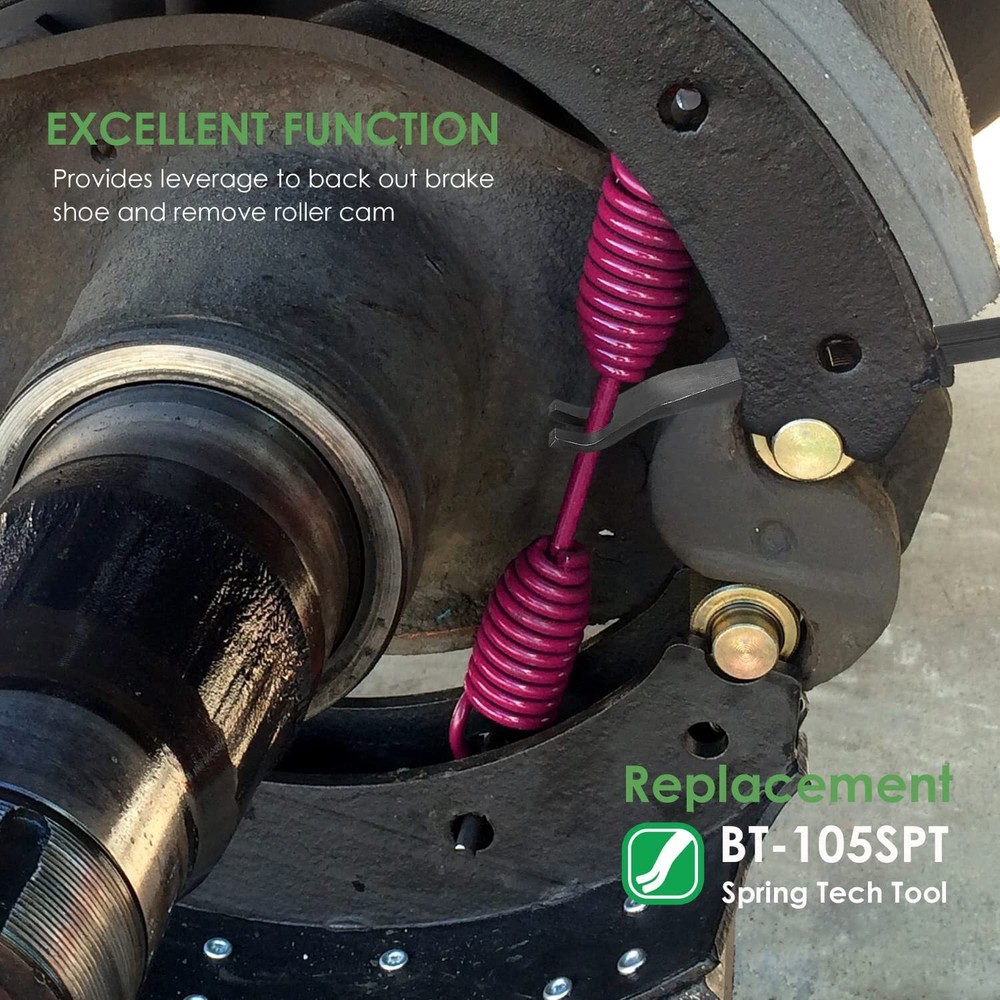 Brake Return Spring Tool for Large Trucks & Trailers for S-cam Return Spring