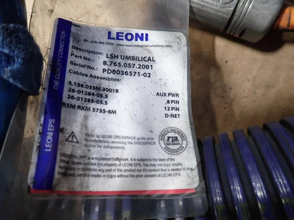 LEONI CORRUGATED UMBILICAL 04200565113