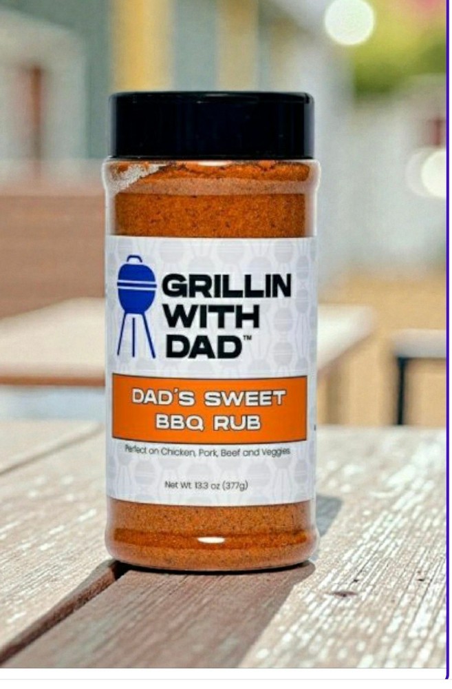 Grillin With Dad Dad's Sweet BBQ Rub 13.3 oz