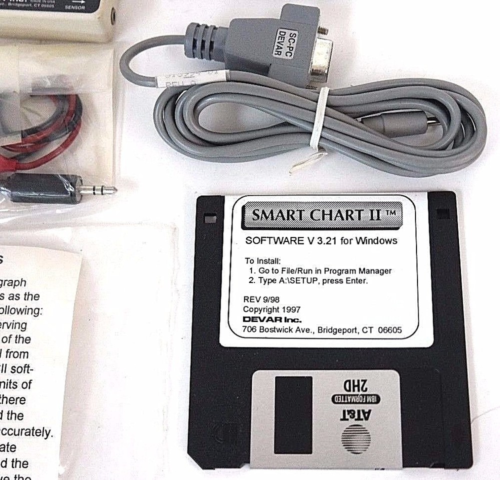 NIB DEVAR 9052-8K PROCESS DATA LOGGER SMART CHART II MODELSCII-8K