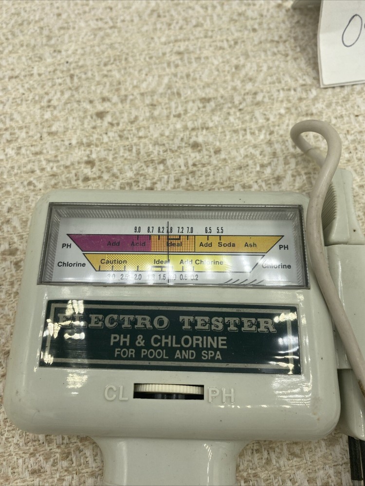 Electro Tester PH & Chlorine Meter Tester For Pool & Spa