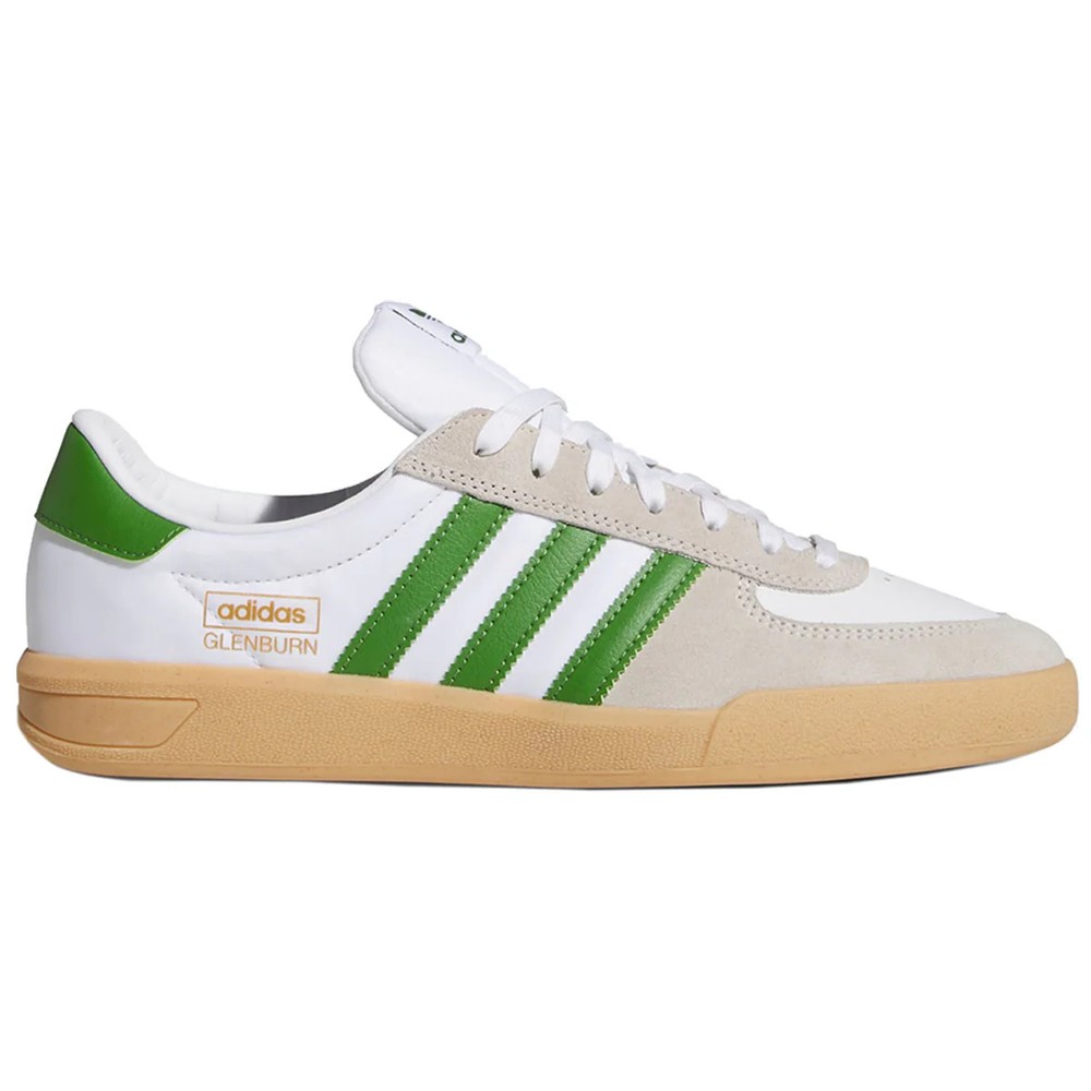 Adidas Glenburn - White/Green/Gum