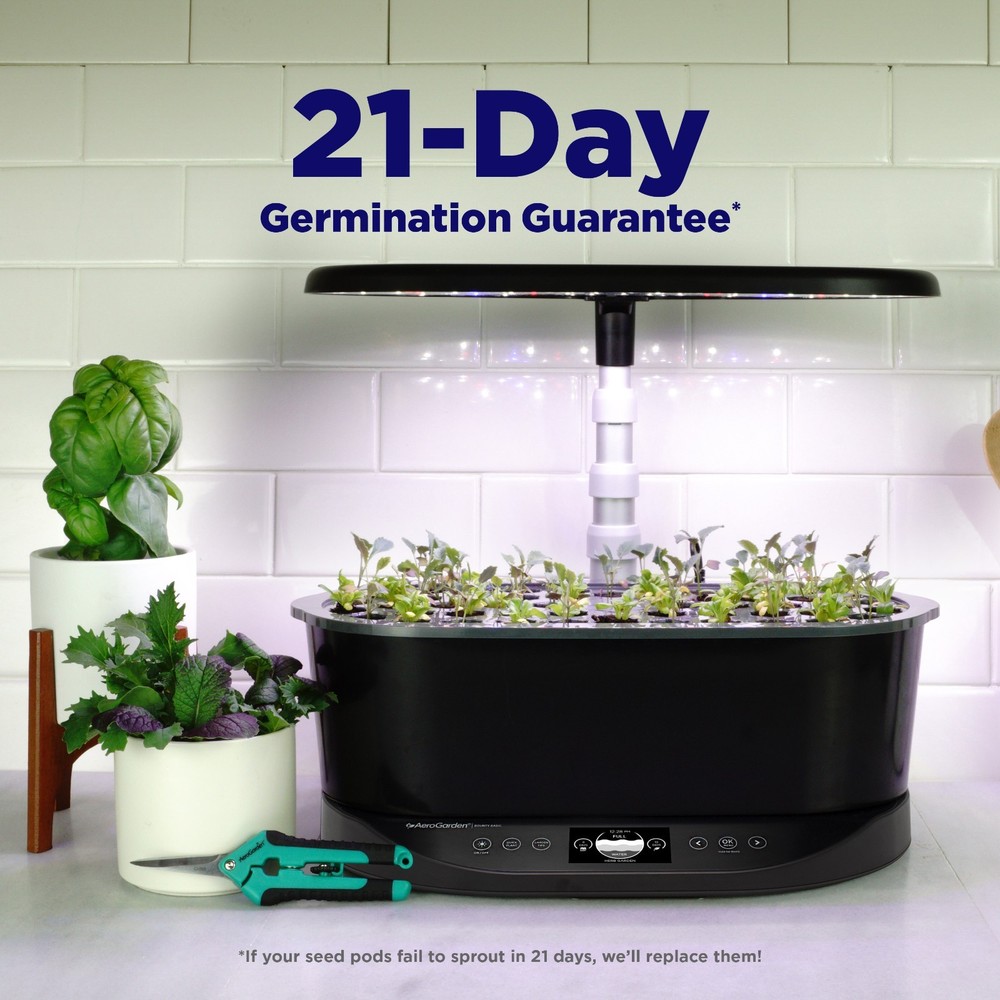 AeroGarden Bounty Basic Black