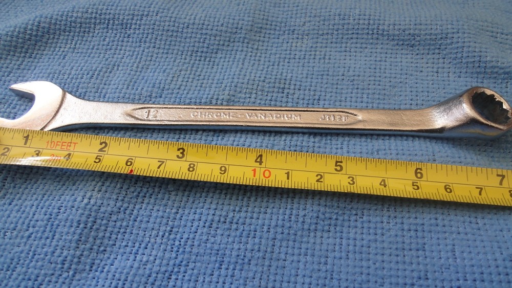 SPANNER 12 MM COMBINATION SPANNER, CHROME VANADIUM, USEFUL SIZE
