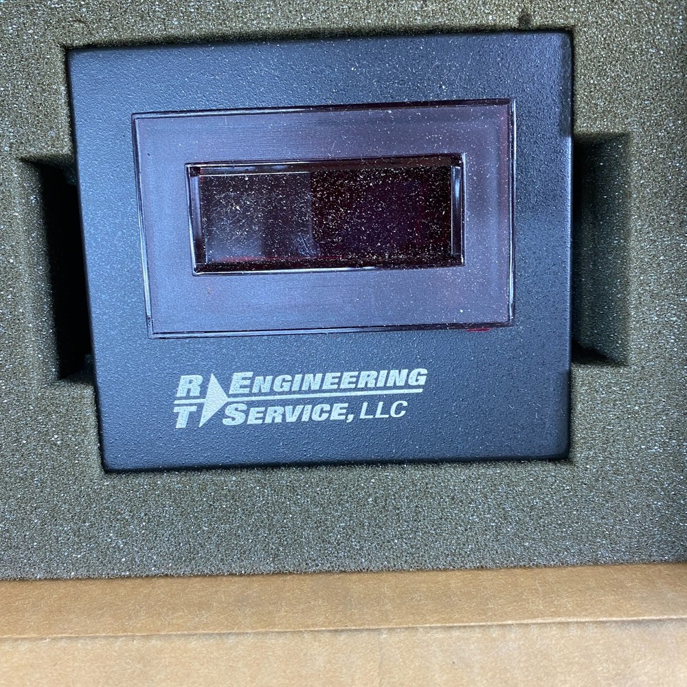 RT ENGINEERING SERVICE DPM45BP DIGITAL INDICATOR 5-DIGIT PANEL METER 115VAC