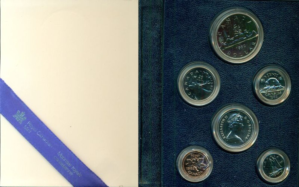 1982 CANADA RCM SPECIMEN SET AS ISSUED, GREAT PRICE!