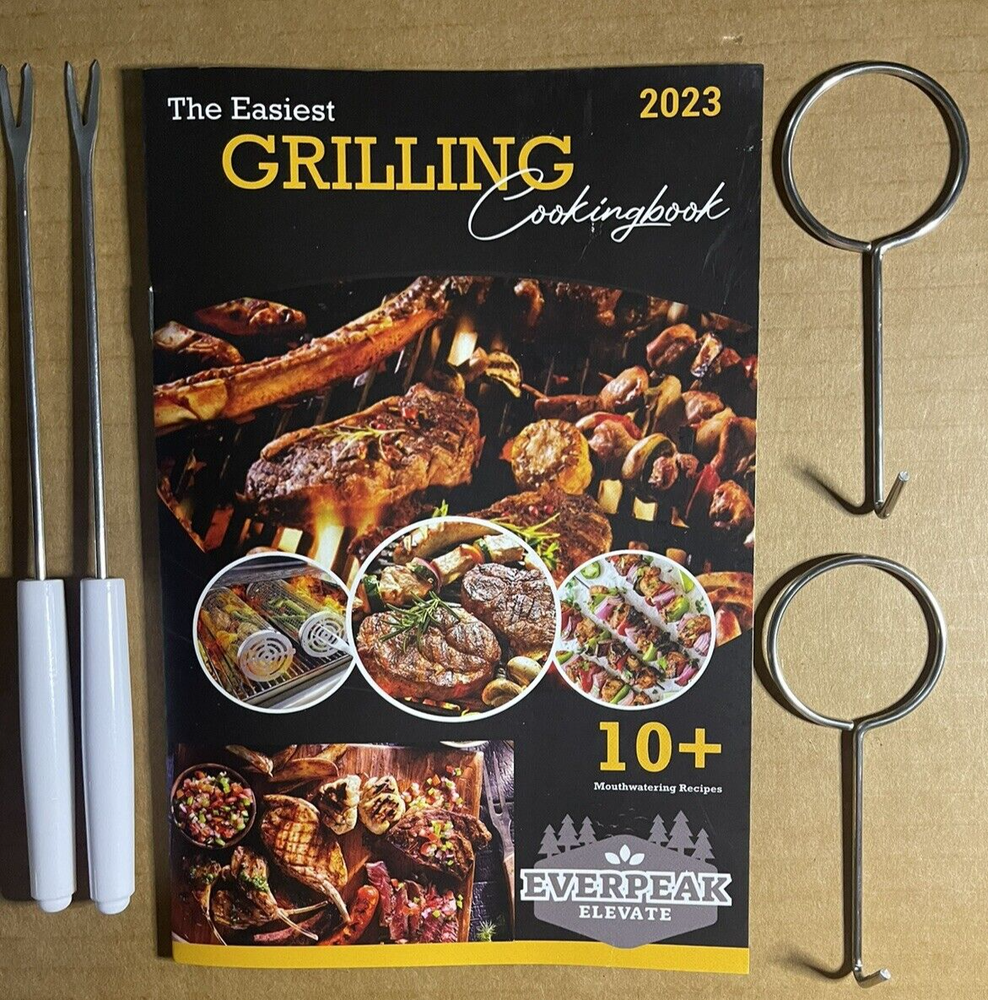 Everpeak Grill Masters Rolling Basket Kit
