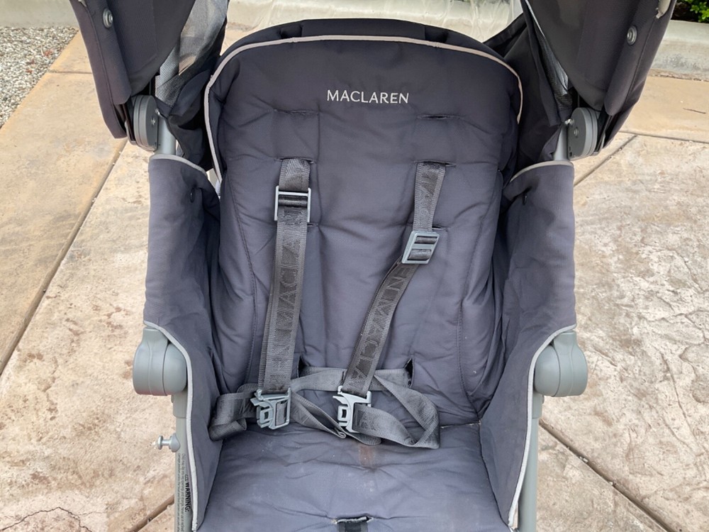 mclaren stroller gray