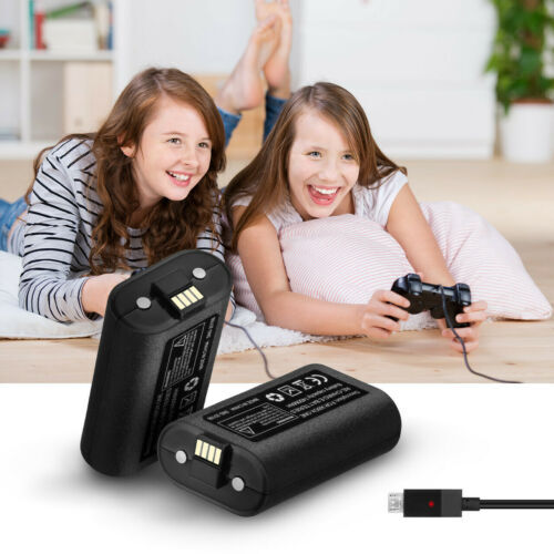 For Xbox One Series S X Controller Rechargeable Battery + Charging Cable Kit