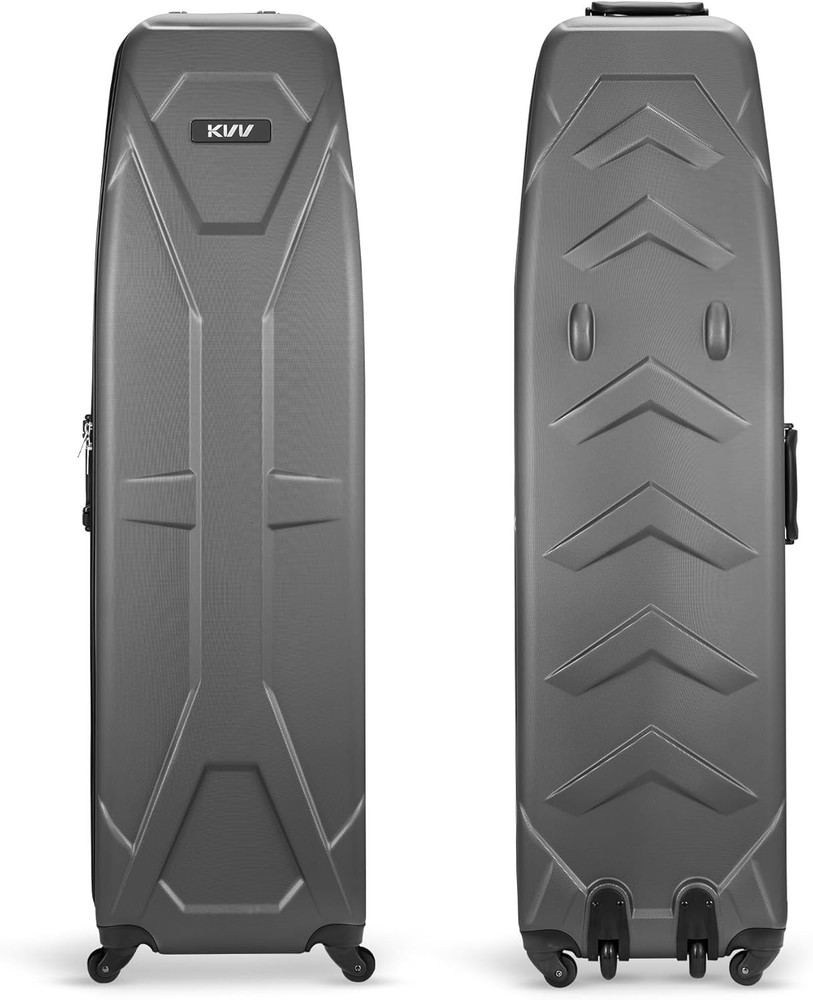 KVV Solid ABS Shell Hard Sided Golf Travel Case， USED