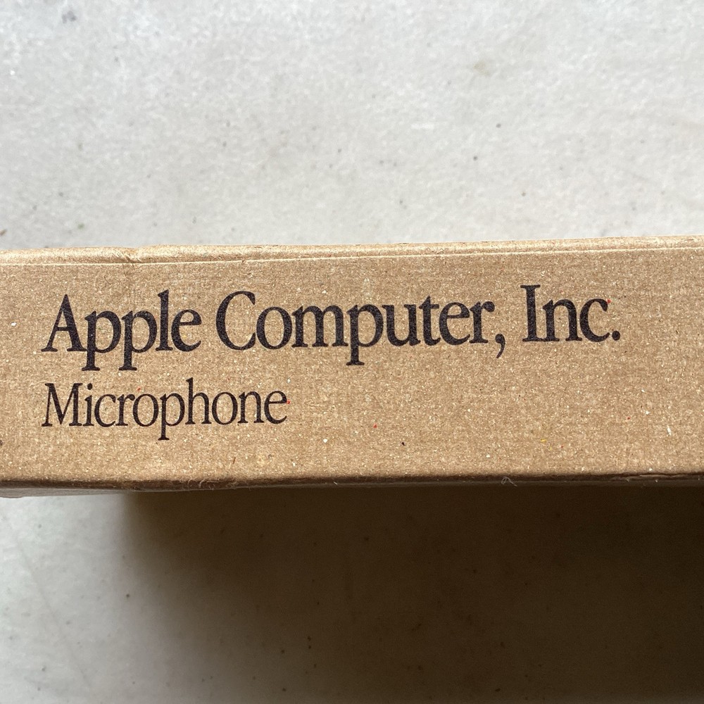 Apple Computer Microphone 699-5103-A NEW OLD STOCK 1991