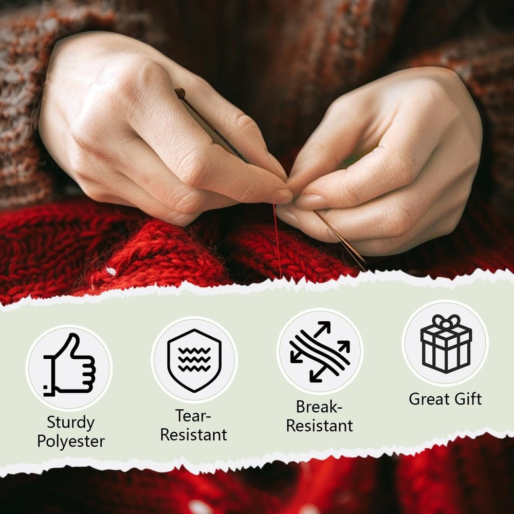 72 PCS Sewing Thread Kit, 36 Assorted Colors Machine Threads with Spools, Pre...