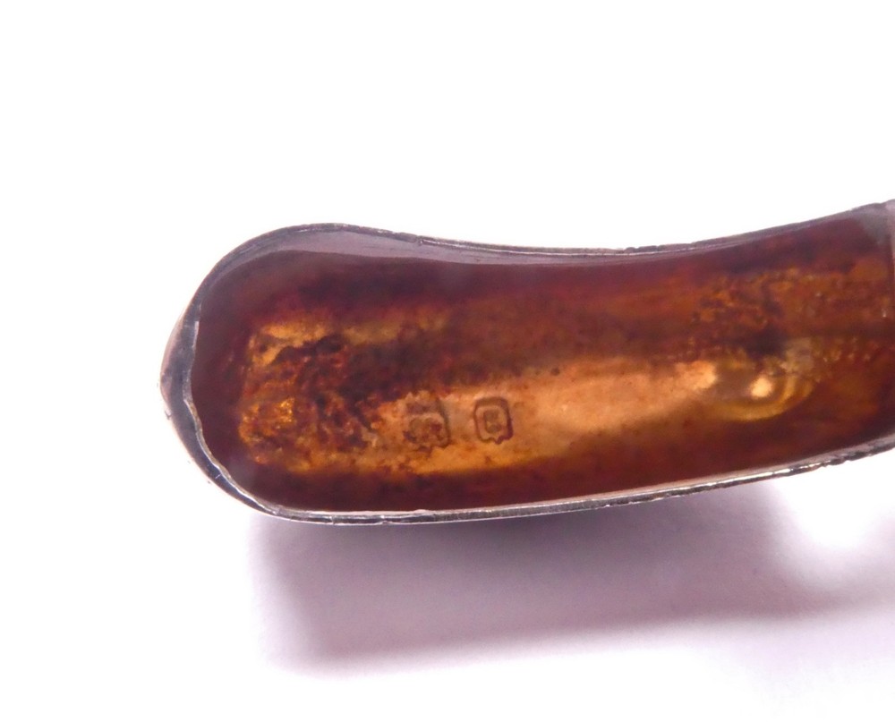 Edwardian Vesta Case 925 Sterling Silver Birmingham 1906