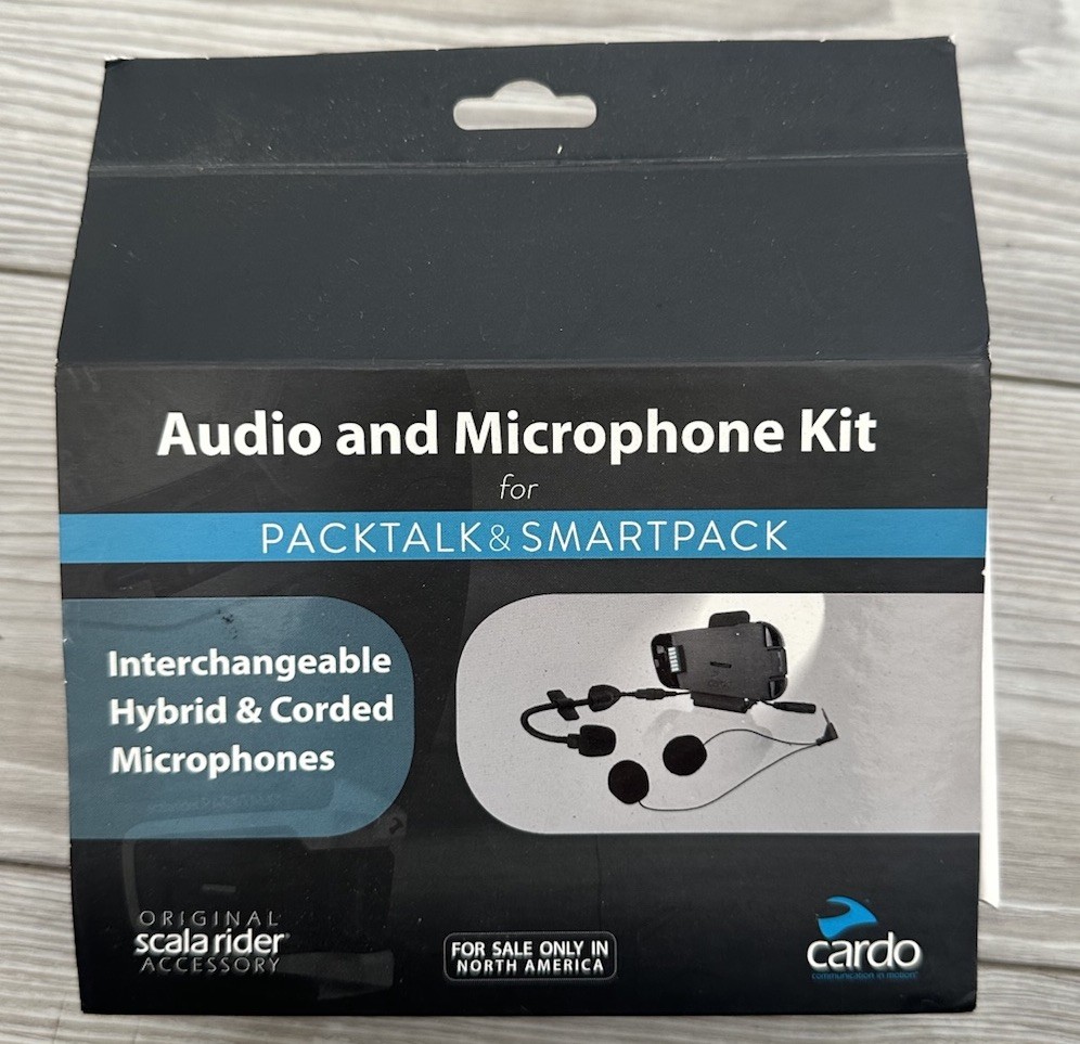 Cardo Systems Packtalk Audio and Microphone Kit SRAK0033