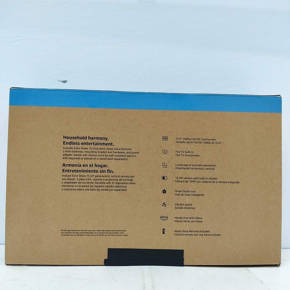 Amazon echo show Smart Display Black CP328RE