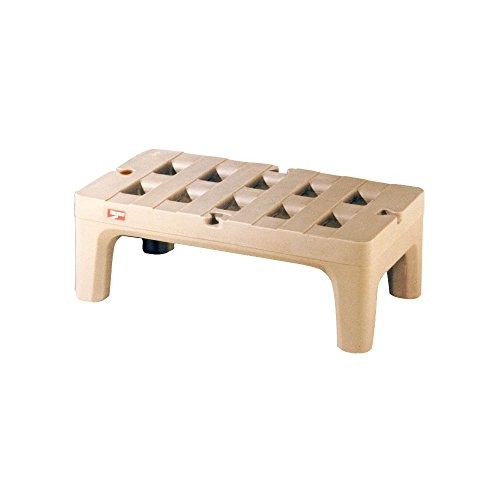 METRO Dunnage Rack,3000 lb,Polyethylene,48 W, Gray