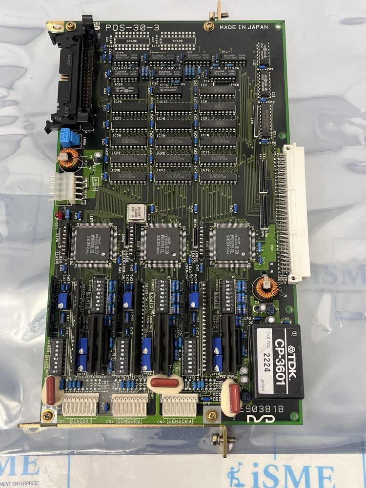 NISSEI  Japan POS-30-3 E90381B CONTROL & SENSOR Board TESTED WORKING