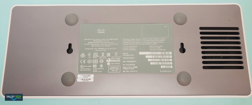 Cisco Webex Room Kit Plus Codec Plus USED