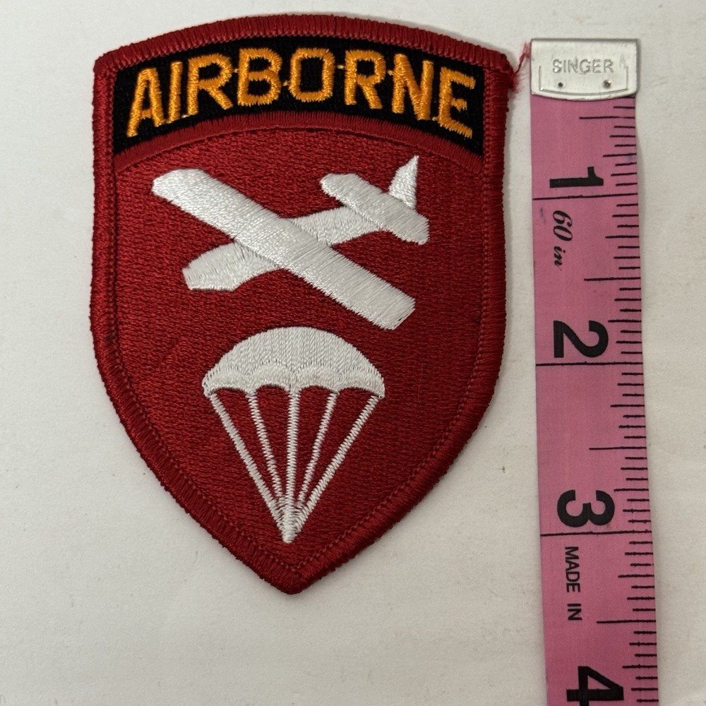 U.S. WWII Airborne Command Paratrooper Shoulder Iron On Sew On Embroidered Patch