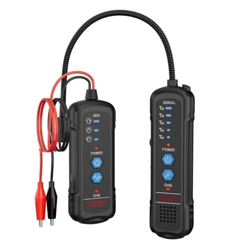 Underground Wire Locator and Cable Tracker Kit, Professional Wire Finder with