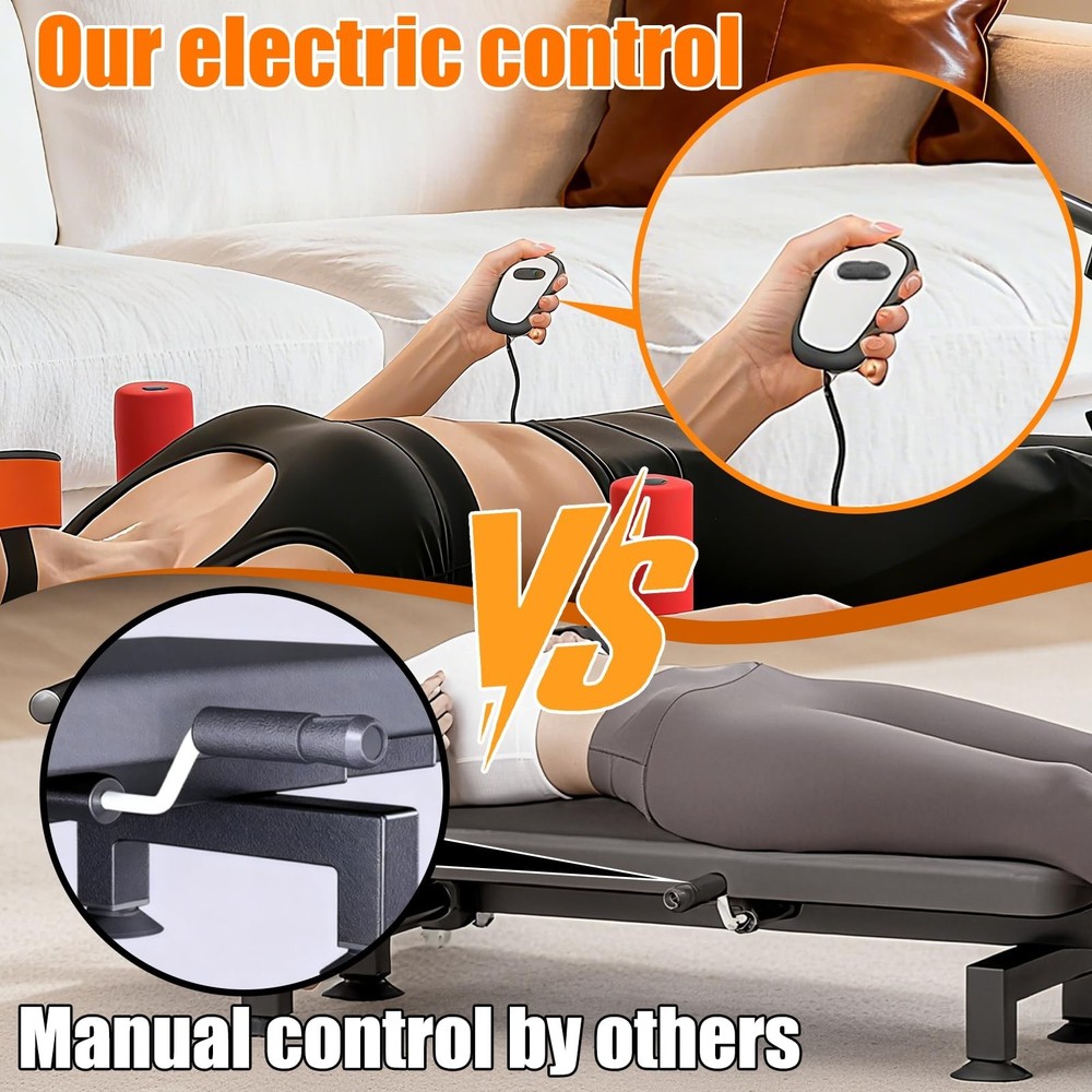 Professional Electric Traction Table, Spinal Cervical Decompression Traction ...