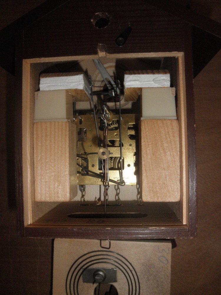 Cuckoo Clock German Black Forest Herr working 1 Day CK3143A