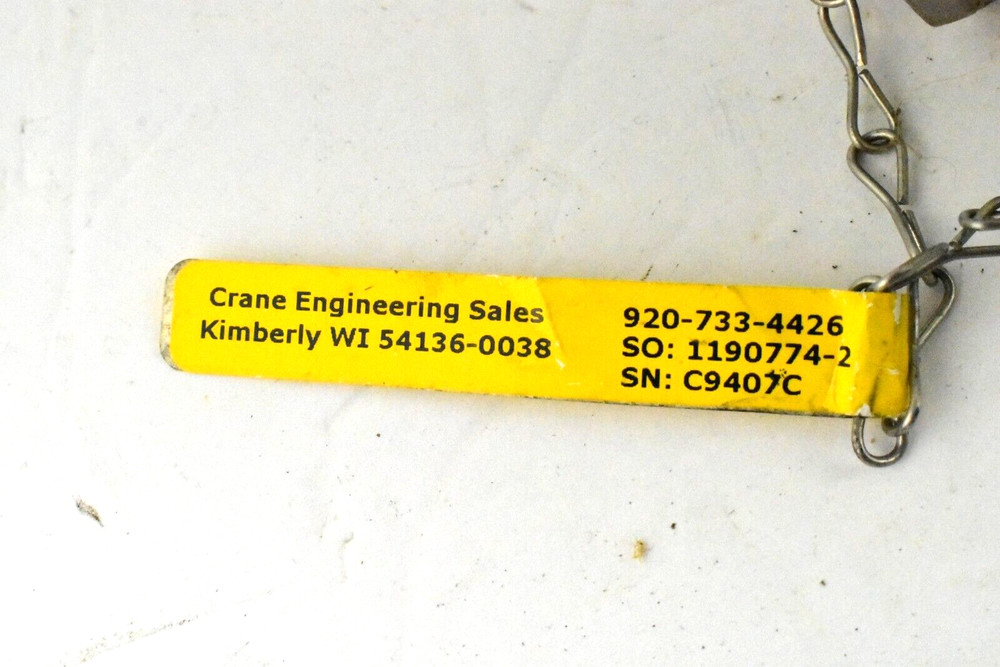 Crane Engineering 1190774-2 094075 Thermo Couple