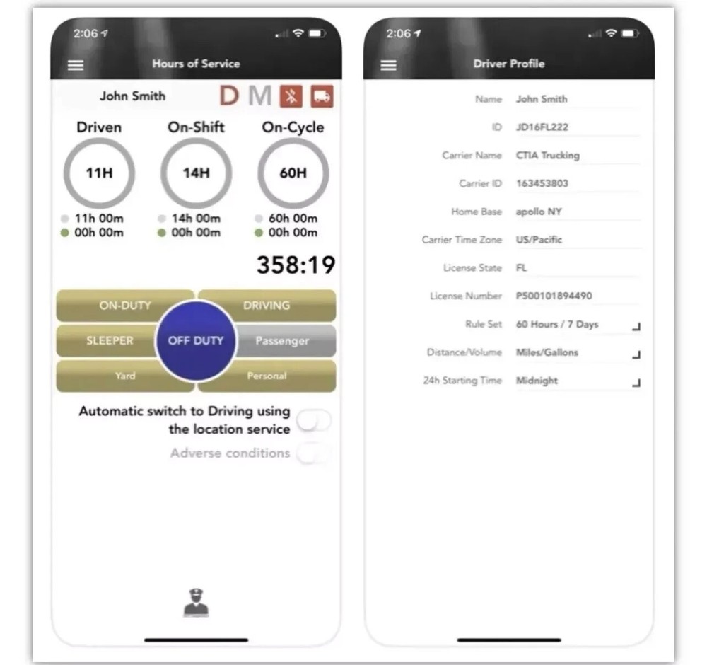 HOS ELD PT30 LOG BOOK, Electronic Driver Log+LIGHT DUTY OBDII CABLE-SHIPS FAST