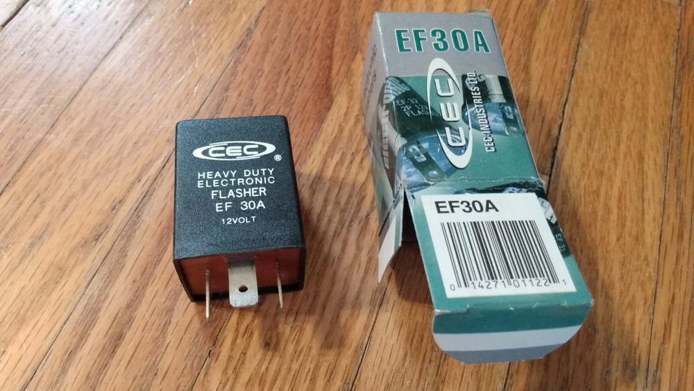 EF30A CEC Heavy Duty Flasher - 30 amp, 12 volt