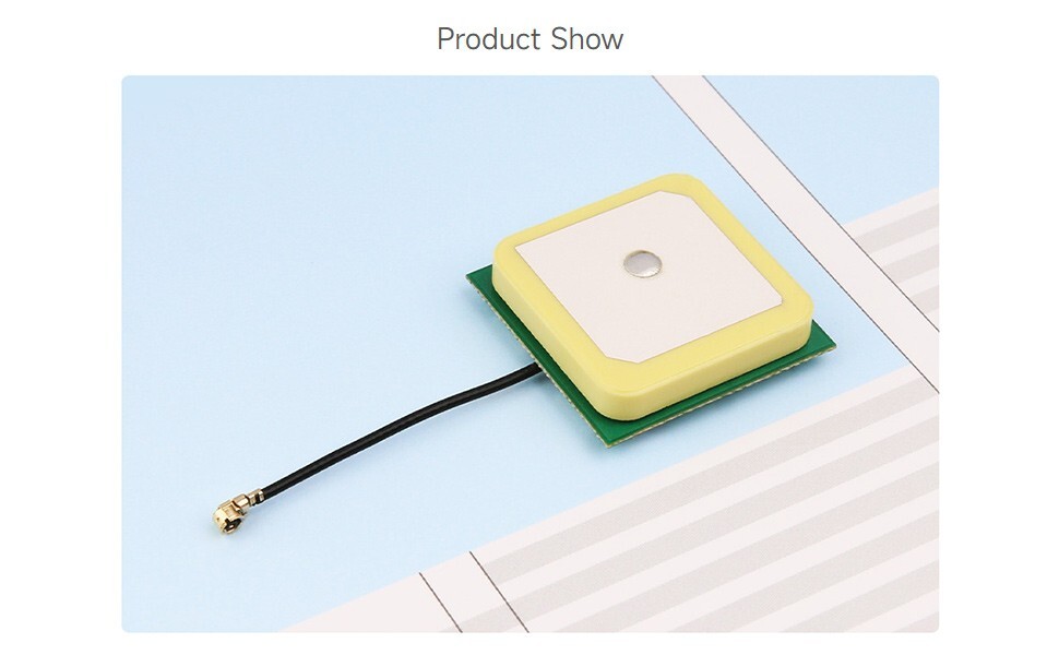 Waveshare IPEX 1 Connector GNSS Active Ceramic Positioning Antenna 50W 3dB 50Ω