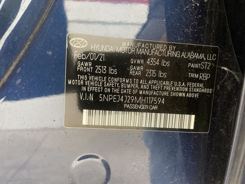 Engine ECM Electronic Control Module Left Hand Under Hood Fits 21 SONATA 997118