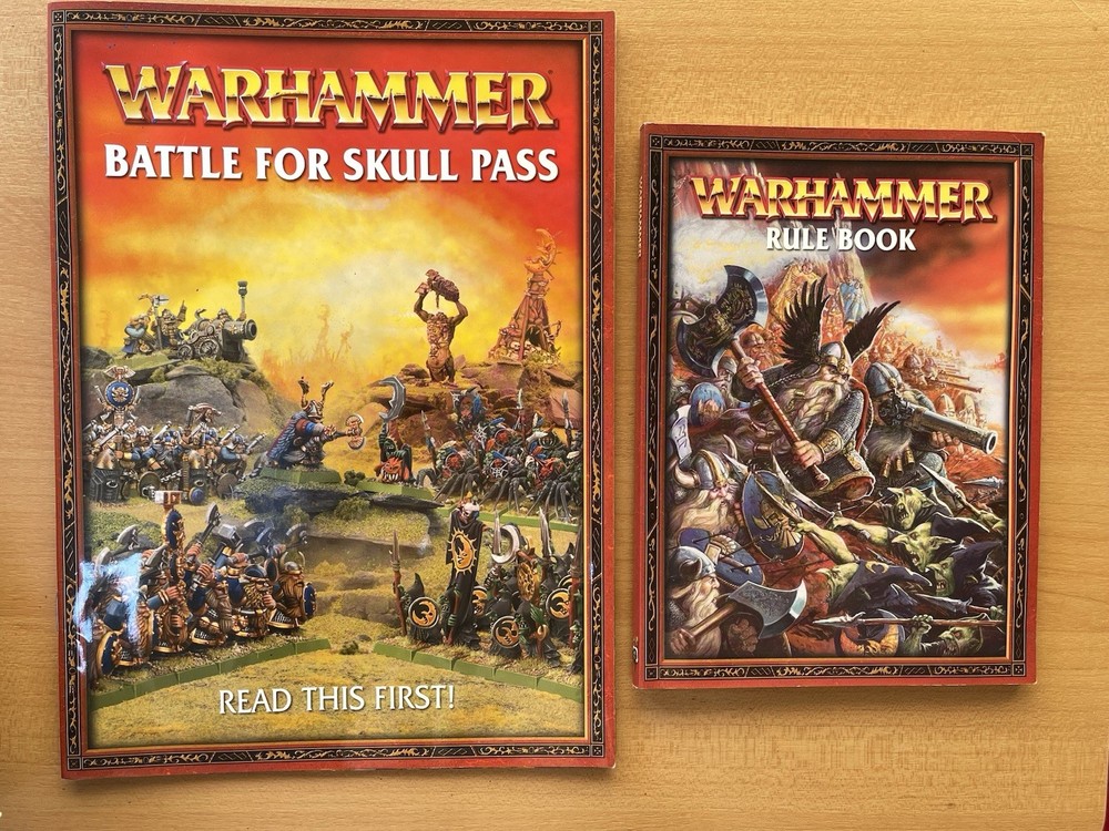 Warhammer Battle for Skull Pass Book andRulebook Games Workshop