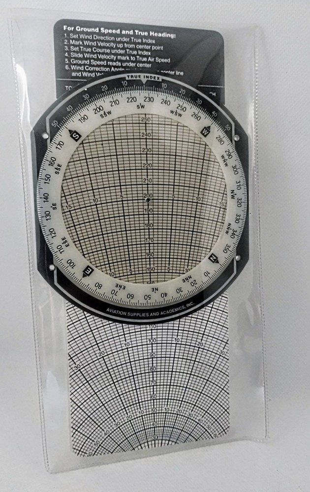 ASA-E6-B Flight Computer (Fiberboard) E6B